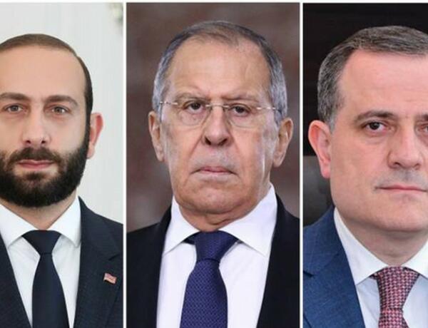 Началась трехсторонняя встреча глав МИД Азербайджана, России и Армении