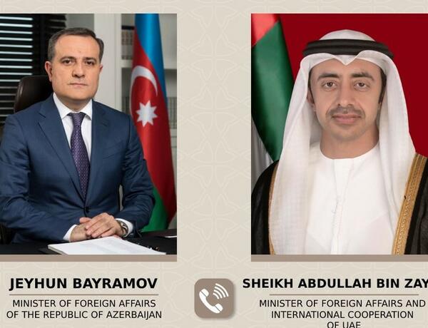 Состоялся телефонный разговор глав МИД Азербайджана и ОАЭ