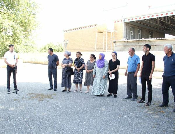 Goranboyda “Açıq mikrofon” aksiyası keçirildi –