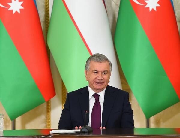 Шавкат Мирзиёев: Создание Высшего межгосударственного совета между Азербайджаном и Узбекистаном – показатель высокого уровня доверия