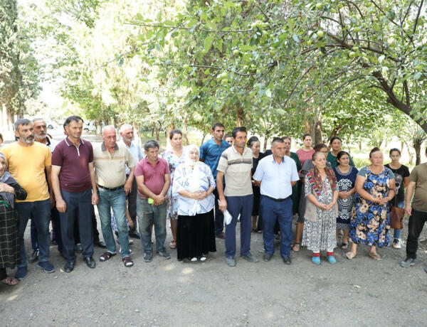 Tovuzda sakinlərin qaz təchizatı ilə bağlı problemləri dinlənildi –