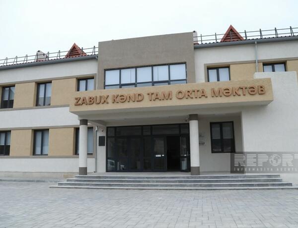Zabuxda məktəb fəaliyyətə başlayıb