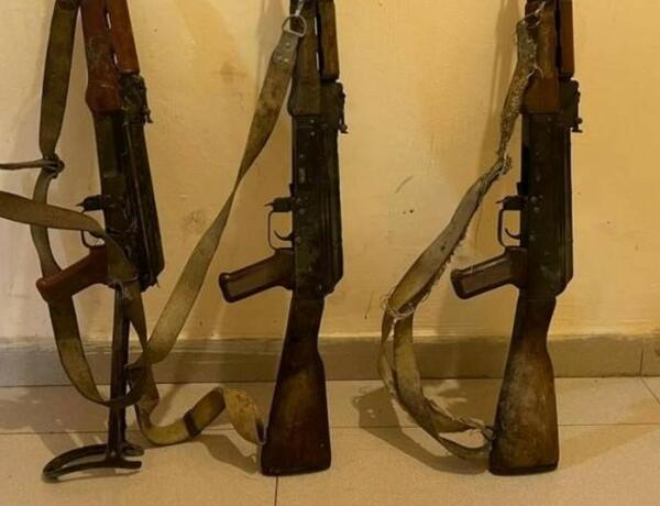 В Ханкенди обнаружены оружие и боеприпасы