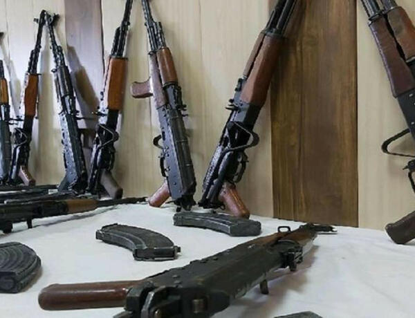 DİN ötən gün aşkar olunan silah-sursatların sayını açıqladı