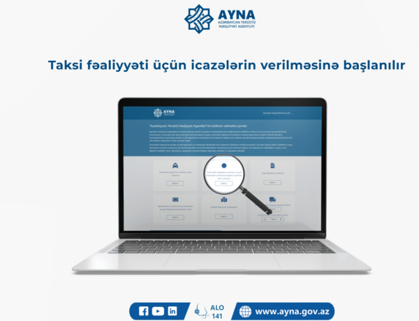 Taksi fəaliyyəti üçün icazələrin verilməsinə başlanılır
