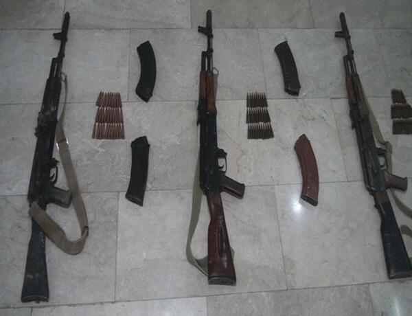 Ötən gün aşkar olunan silah-sursatların sayı açıqlandı