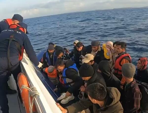 Ayvalık sahillərində 71 qanunsuz miqrant saxlanılıb