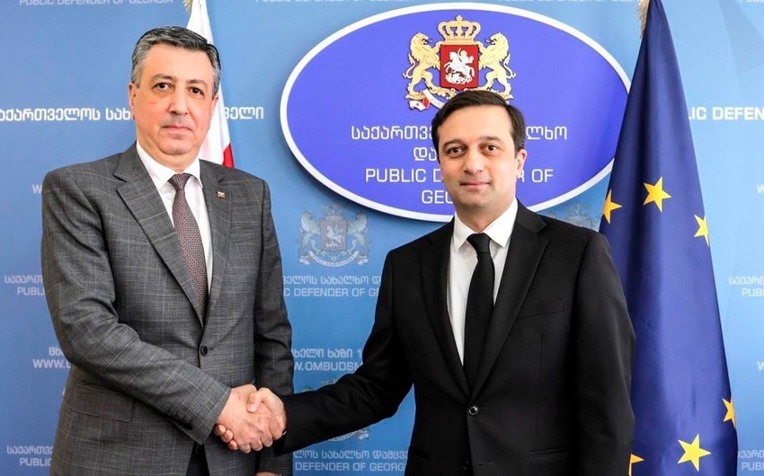 Azərbaycan və Gürcüstan ombudsmanları arasında əməkdaşlığın genişləndirilməsi müzakirə edildi