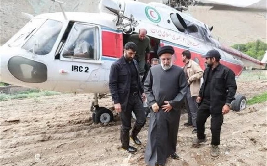 İran Prezidenti İbrahim Rəisini daşıyan helikopter qəzaya uğraydı