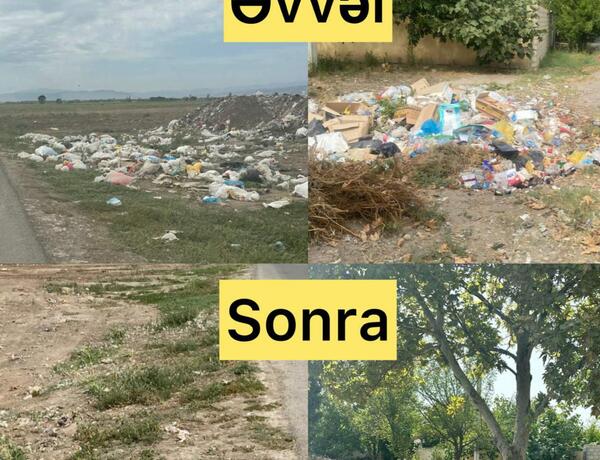 Ağdamda ətraf mühitin çirklənməsinə qarşı tədbirlər görüldü