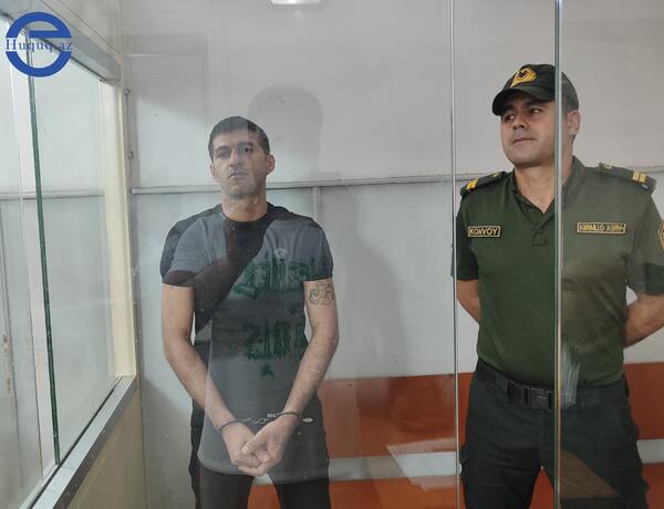 Qadına qarşı quldurluq etməkdə təqsirləndirilən şəxsə hökm oxundu