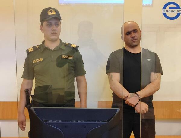 Cəzaçəkmə müəssisəsində məhkum yoldaşına xəsarət yetirməkdə təqsirləndirilən şəxsə hökm oxundu –