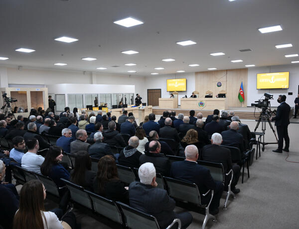 Ruben Vardanyanın təqsirləndirildiyi cinayət işinin məhkəmə baxışı davam etdirilib –