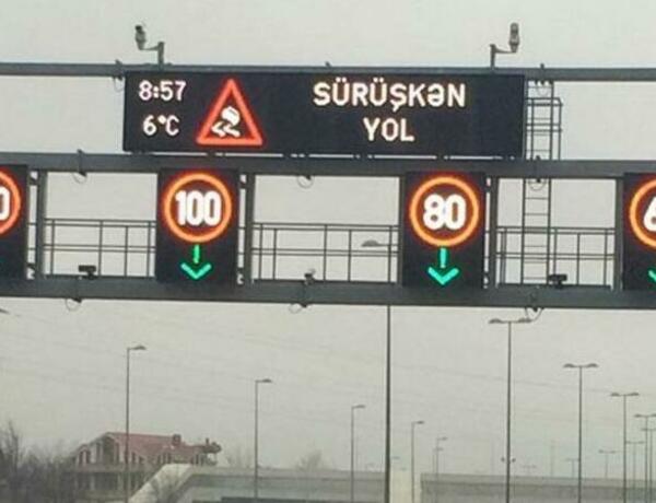 Bakıda bu küçə və prospektlərdə sürət həddi bərpa edildi