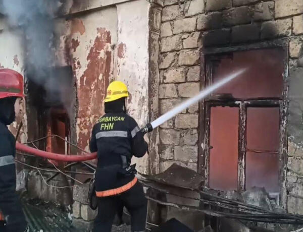 Xətai rayonundakı yanğın söndürüldü  –