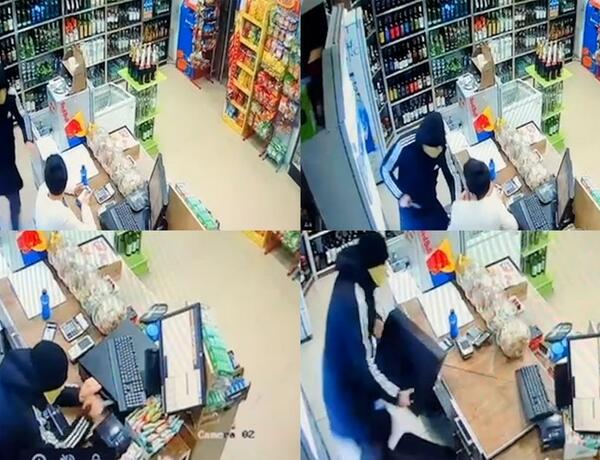 Bakıda satıcını bıçaqla hədələyib kassa aparatını ələ keçirməkdə şübhəli bilinən şəxs saxlanıldı