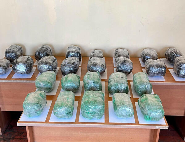 İrandan Azərbaycana külli miqdarda narkotik keçirilməsinin qarşısı alındı