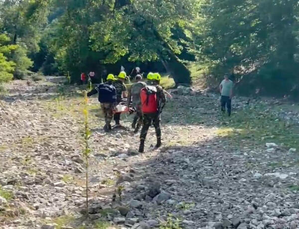 İsmayıllıda dağda köməksiz vəziyyətdə qalan şəxs xilas edildi –