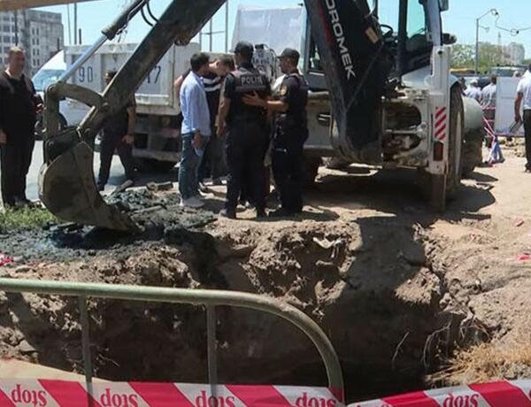 Bakıda kanalizasiyaya düşən gəncin meyiti tapıldı
