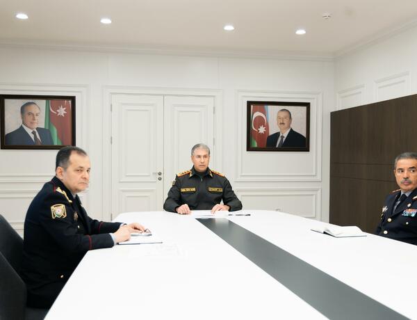 DİN-də azad olunan ərazilərlə bağlı əməliyyat müşavirəsi keçirildi –