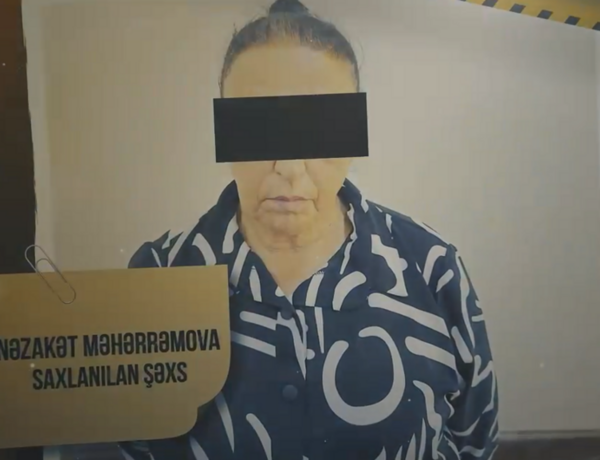 Şəhid ailələrinə, qazilərə “yardım edən” Nəzakət Məhərrəmova saxlanıldı