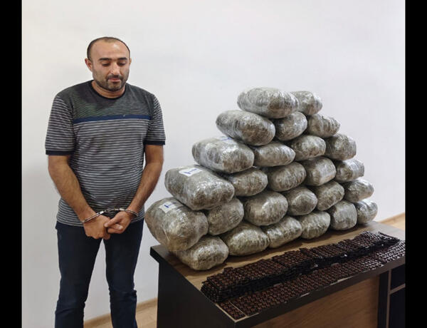 İrandan Azərbaycana 26 kq narkotikin keçirilməsinin qarşısı alınıb