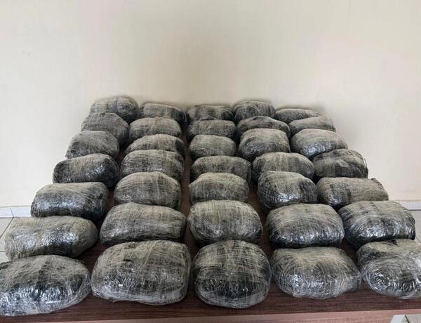 İrandan Azərbaycana 35 kq narkotikin keçirilməsinin qarşısı alındı