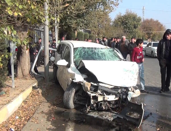 Ağcabədidə baş verən yol qəzasında sürücü öldü