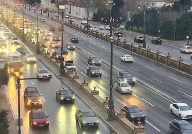 Bakıda bu yollarda tıxac var – SİYAHI