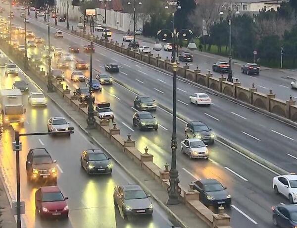 Bakıda bu yollarda tıxac var – SİYAHI