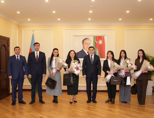 Fərid Əhmədov hakim təyin edilmiş əməkdaşlarla görüşdü –