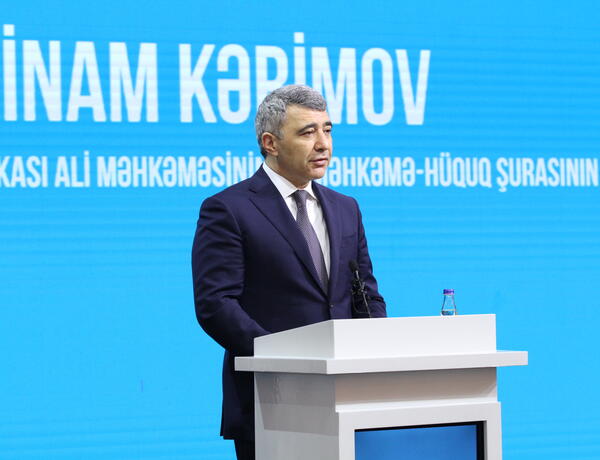 Məhkəmə-Hüquq Şurasının sədri: “Qərarların proqnozlaşdırıla bilən olması mühüm əhəmiyət daşıyır”
