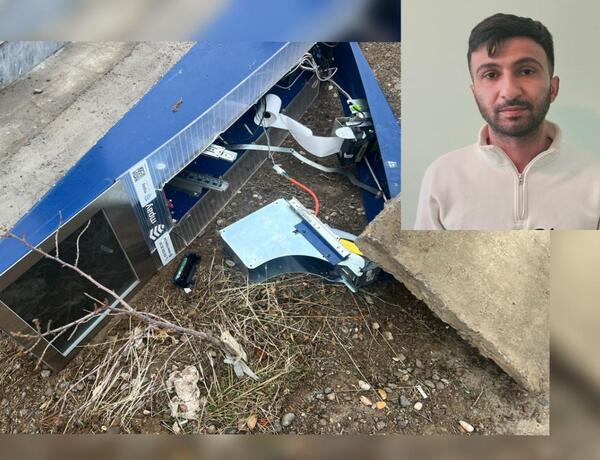 “MilliÖn” ödəmə terminalından oğurluq etməkdə şübhəli bilinən şəxs saxlanıldı