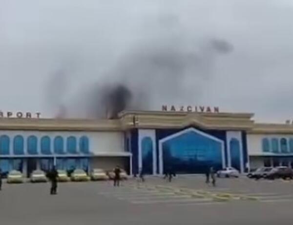 İran Naxçıvan aeroportuna dron hücumu etdi –