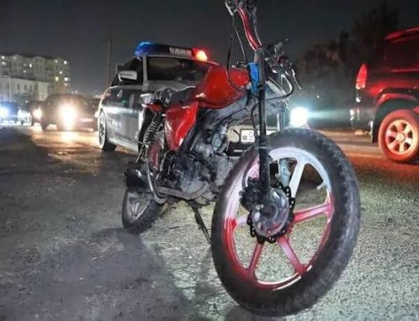 Bakıda motoxuliqanlıq edən şəxs həbs olundu