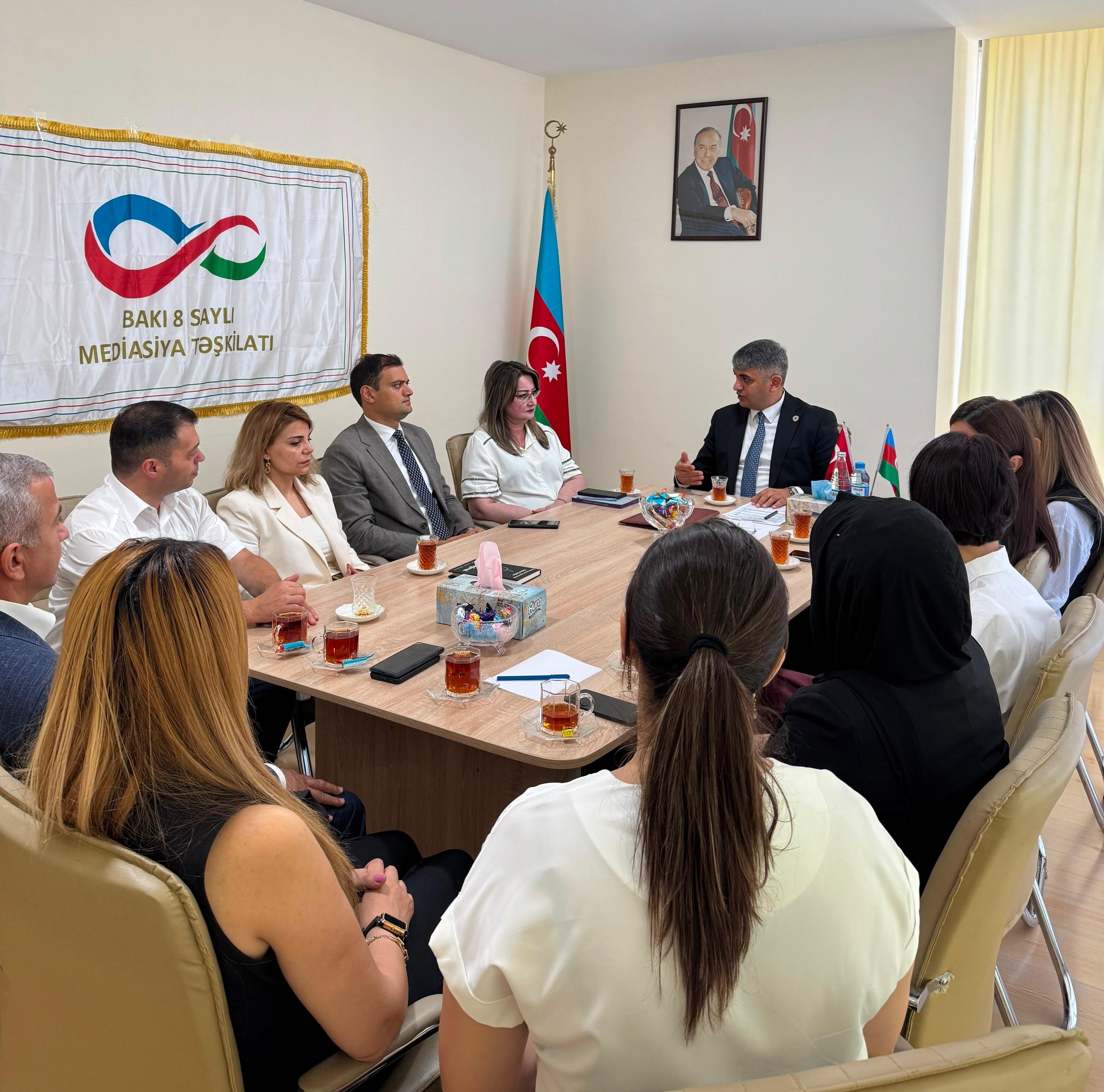 Bakı 8 saylı Mediasiya Təşkilatında 2026-cı ilin ilk 6 ayının nəticələri müzakirə olunub –