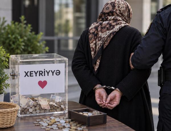 Xeyriyyə adı altında dələduzluq edən qadın saxlanıldı