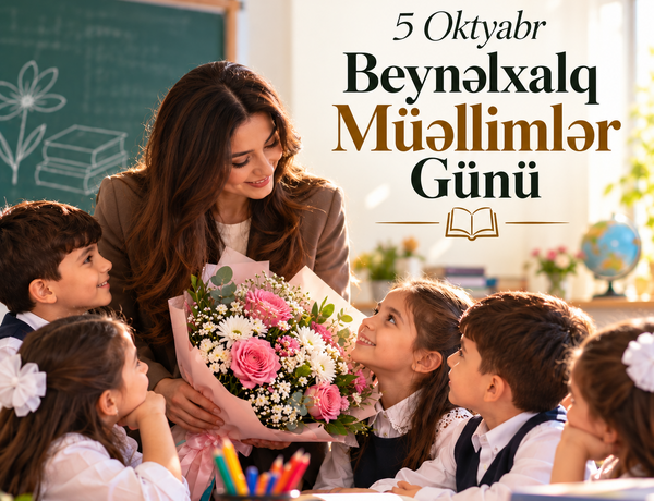 Bu gün Beynəlxalq Müəllimlər Günüdür