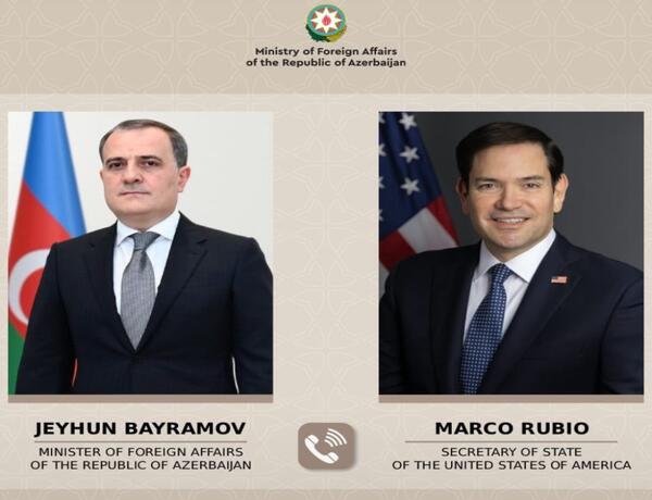 Ceyhun Bayramov və Marko Rubio Azərbaycan-ABŞ strateji tərəfdaşlığını müzakirə ediblər