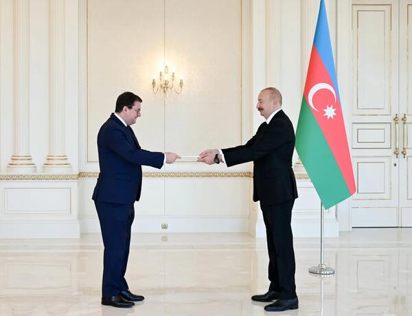 İlham Əliyev Avstriyanın Azərbaycanda yeni səfirini qəbul etdi –