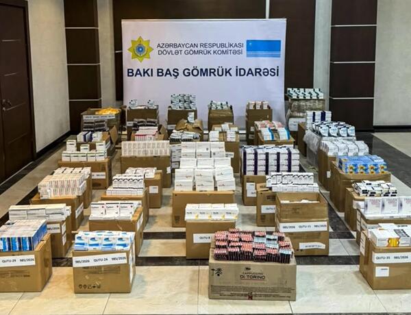 Gömrükdə yarım milyon manatdan artıq dəyəri olan dərman aşkarlandı