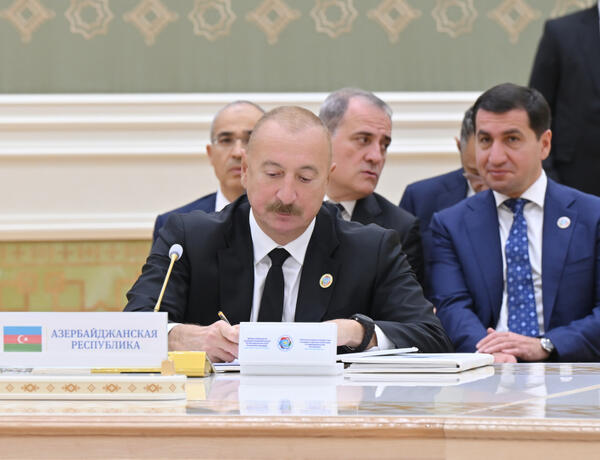 Türkmənbaşı şəhərində sənədlərin imzalanması mərasimi oldu