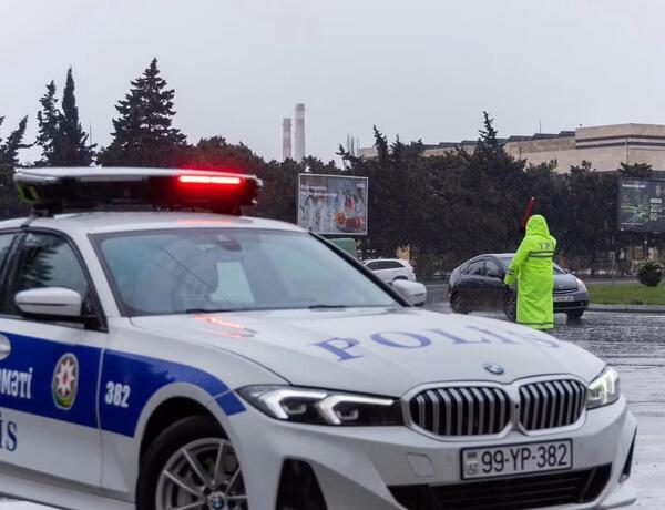 BDYPİ yağışlı hava şəraiti ilə əlaqədar sürücülərə müraciət etdi
