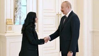 Prezidentin sosial media hesablarında Şeyxa Əl Nuveysi qəbul etməsinə dair videoçarx paylaşıldı