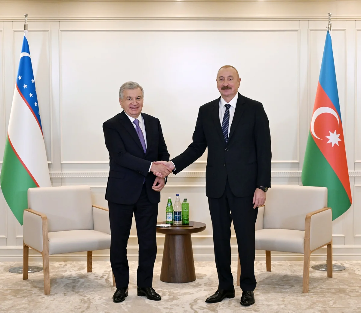 İlham Əliyev Özbəkistan Prezidenti ilə görüşdü –