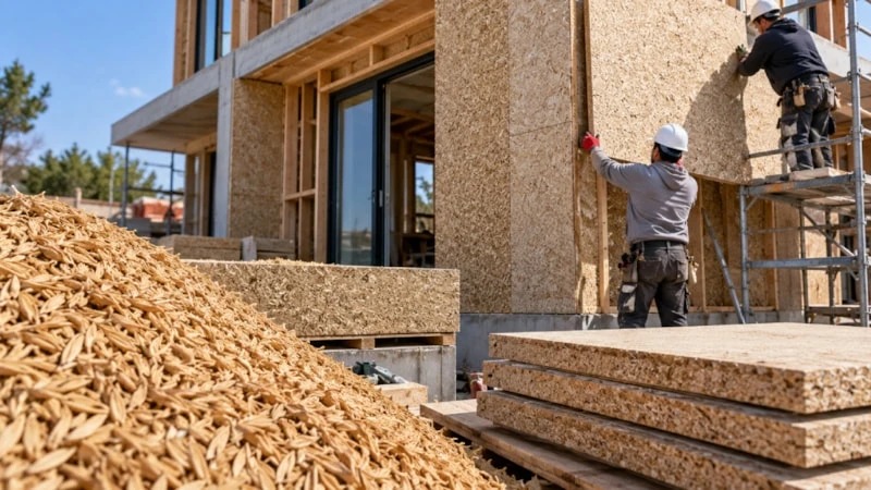 Düyü qabığından tikinti materialı istehsal edilir –