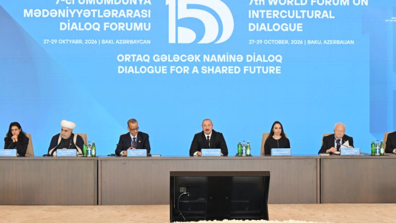 Azərbaycanın sabit inkişafının əsas səbəblərindən biri cəmiyyətimizdə olan ahəngdarlıqdır – Dövlət başçısı