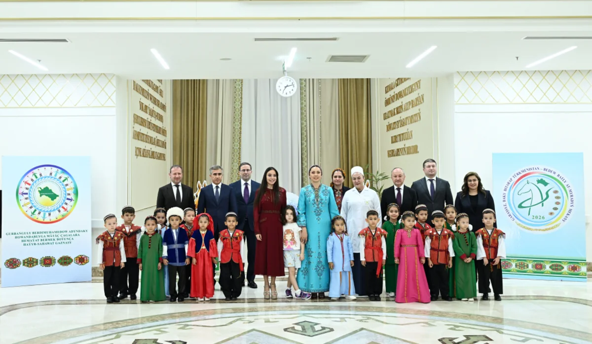 Leyla Əliyeva Arkadağ şəhərində Uşaq Sağlamlığı və Reabilitasiya Mərkəzinin fəaliyyəti ilə tanış oldu –