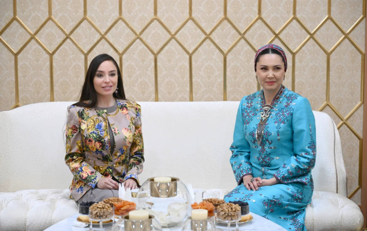 Leyla Əliyeva Türkmənistanda səfərdədir –