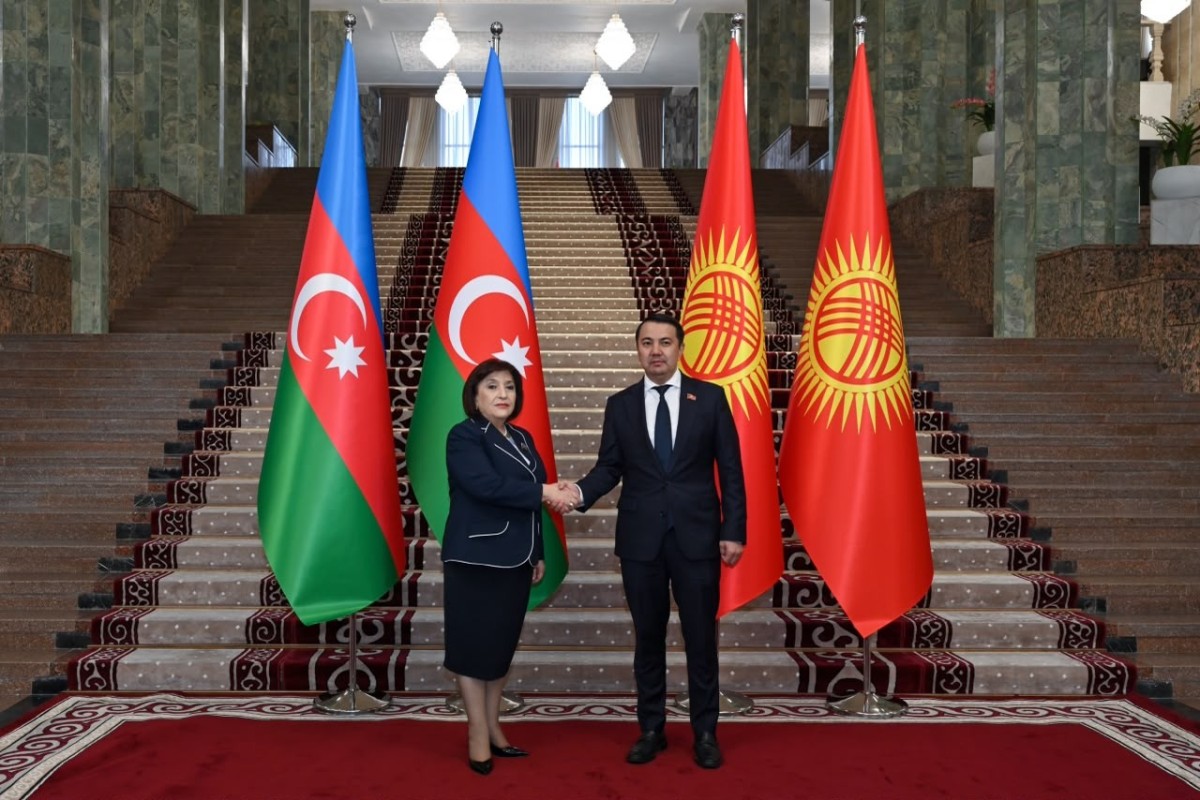 Sahibə Qafarova Qırğızıstan parlamentinin sədri ilə görüşdü –